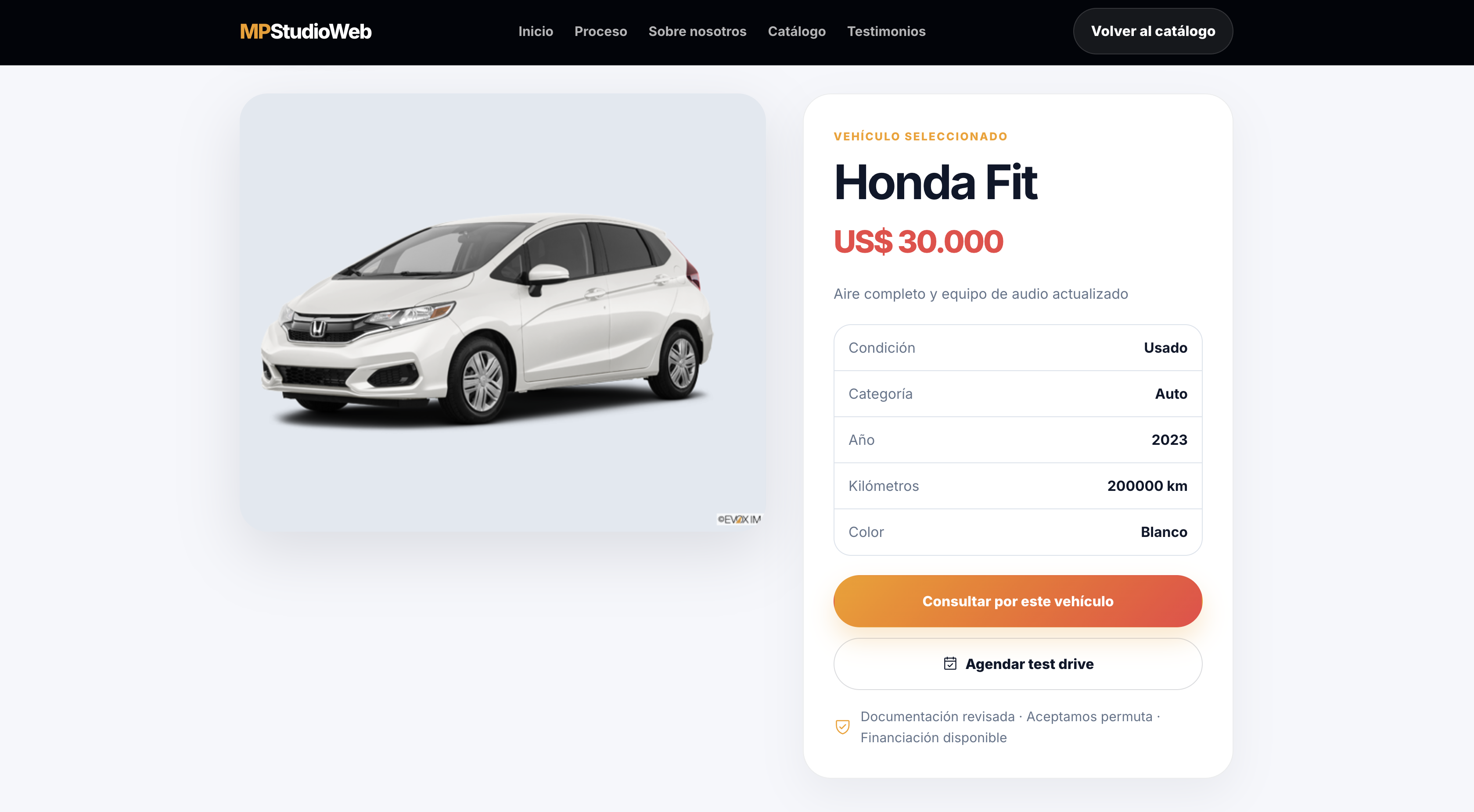 Miniatura de detalle de vehículo Honda Fit