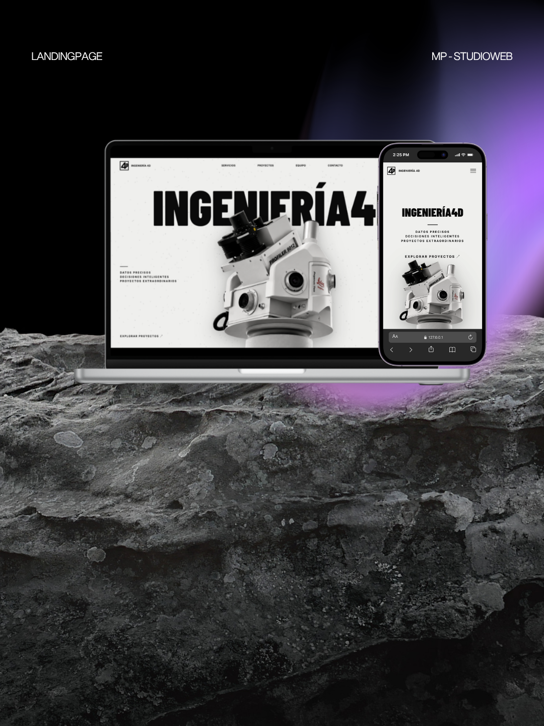 Sitio web de Ingeniería 4D